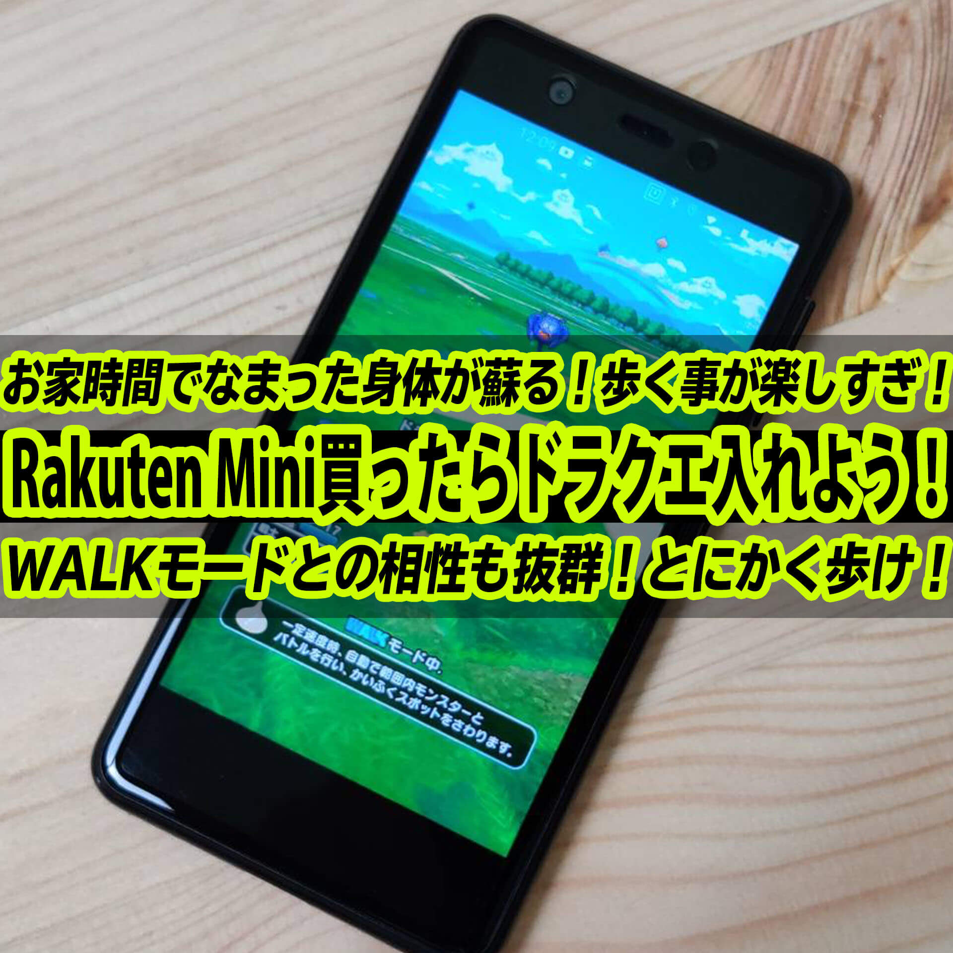 Rakuten Mini C330 BLACK　おまけ付きスマートフォン本体