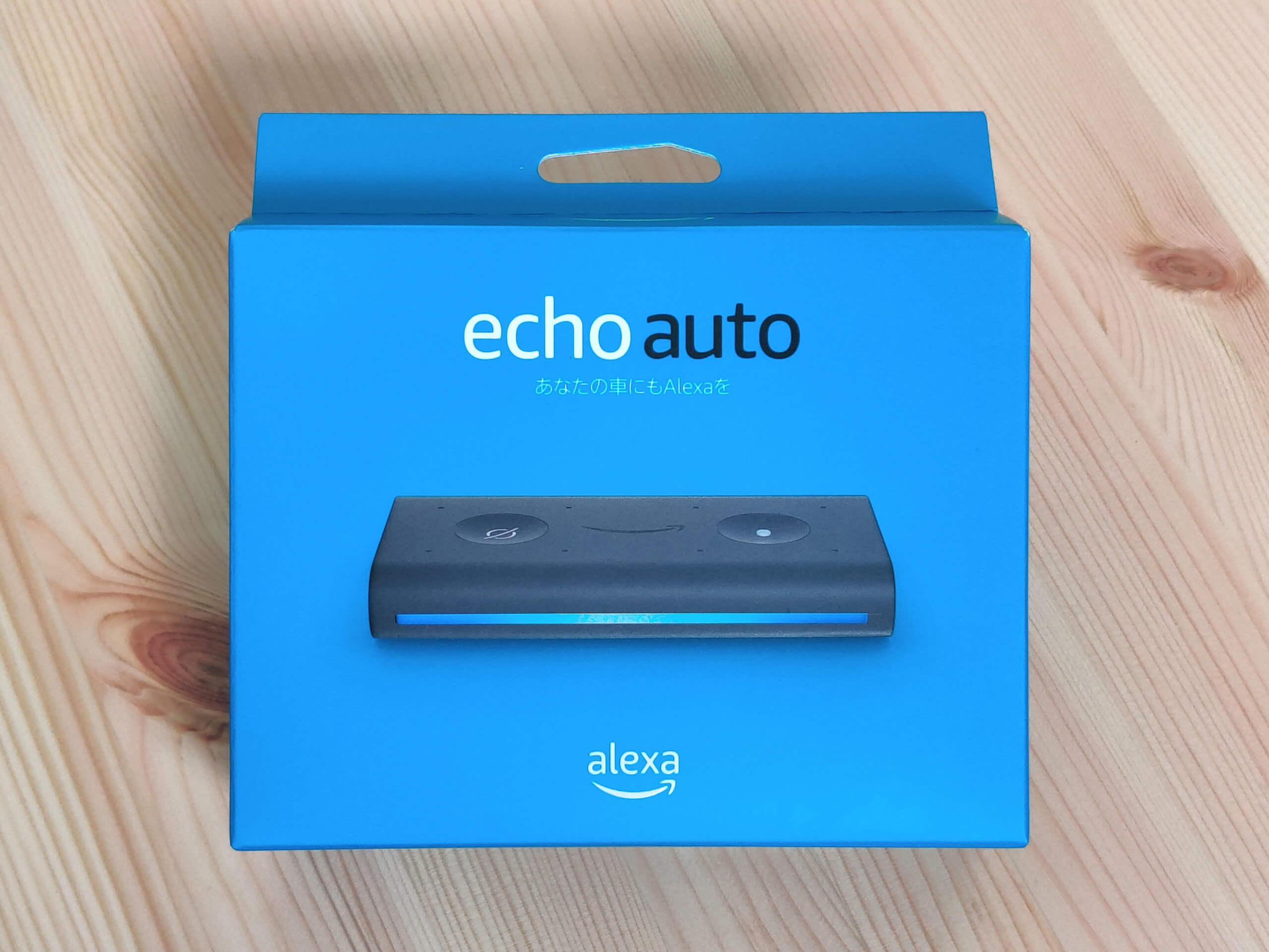 Amazon Echo Auto開封レビュー！Echoシリーズ『最小』で『最軽量