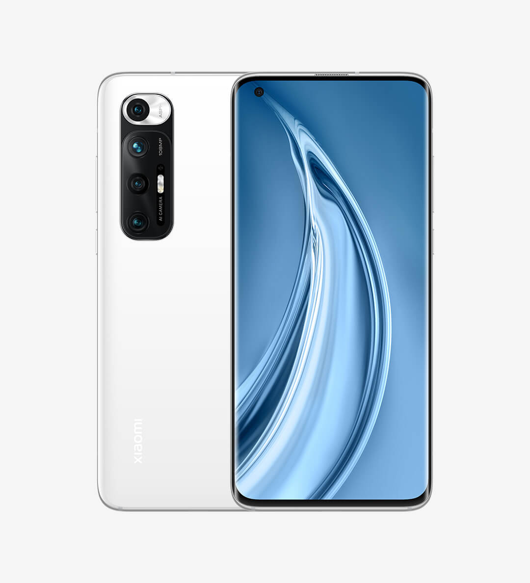 Xiaomi Mi 10Sの画像ホワイト
