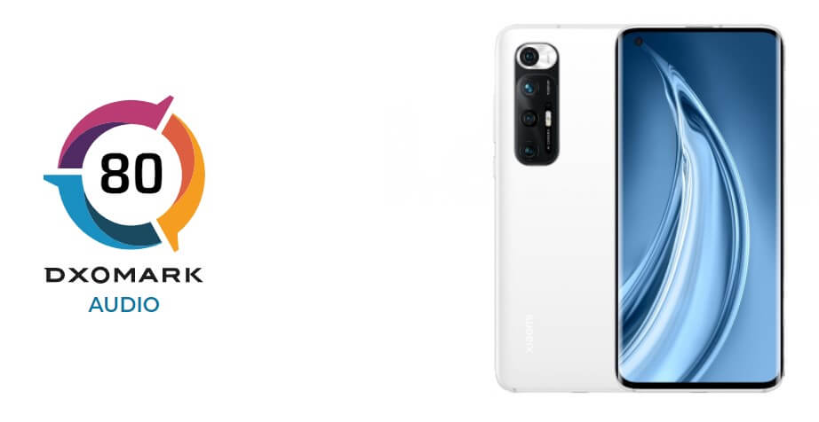 Xiaomi Mi 10SはDxOMarkのオーディオスコア世界一
