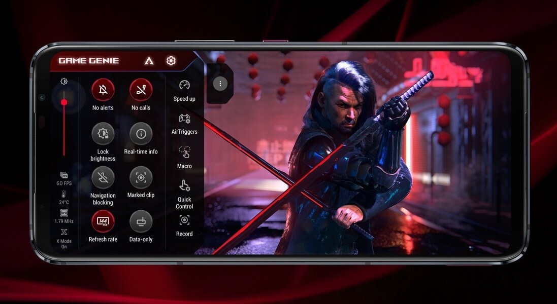 ROG Phone 5シリーズは専用のゲームモードを搭載