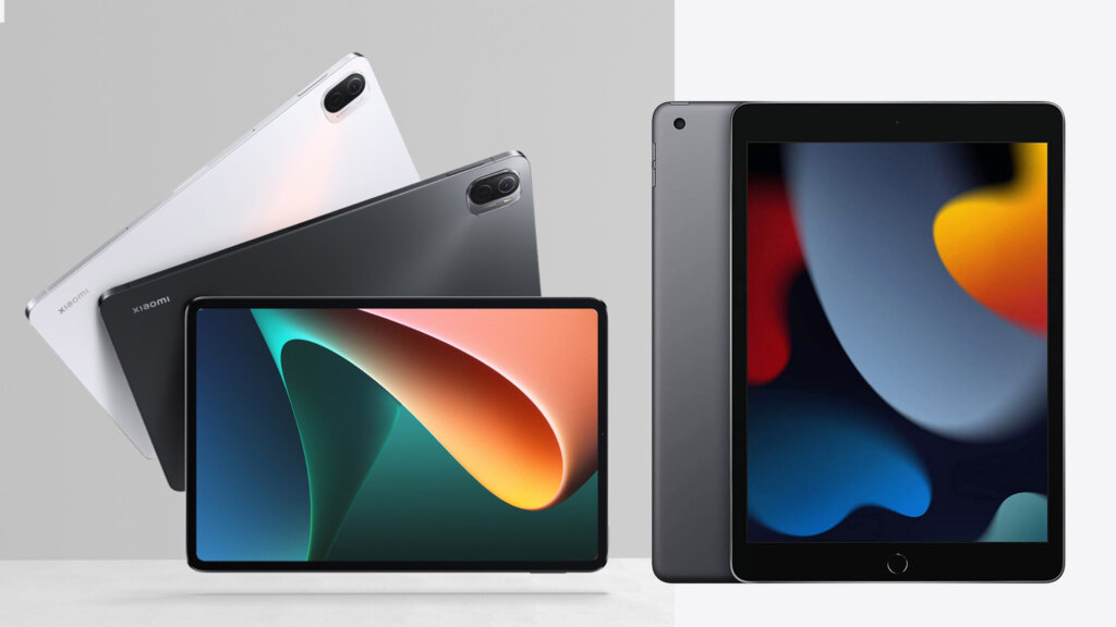 Xiaomi Pad 5とiPad第9世代比較