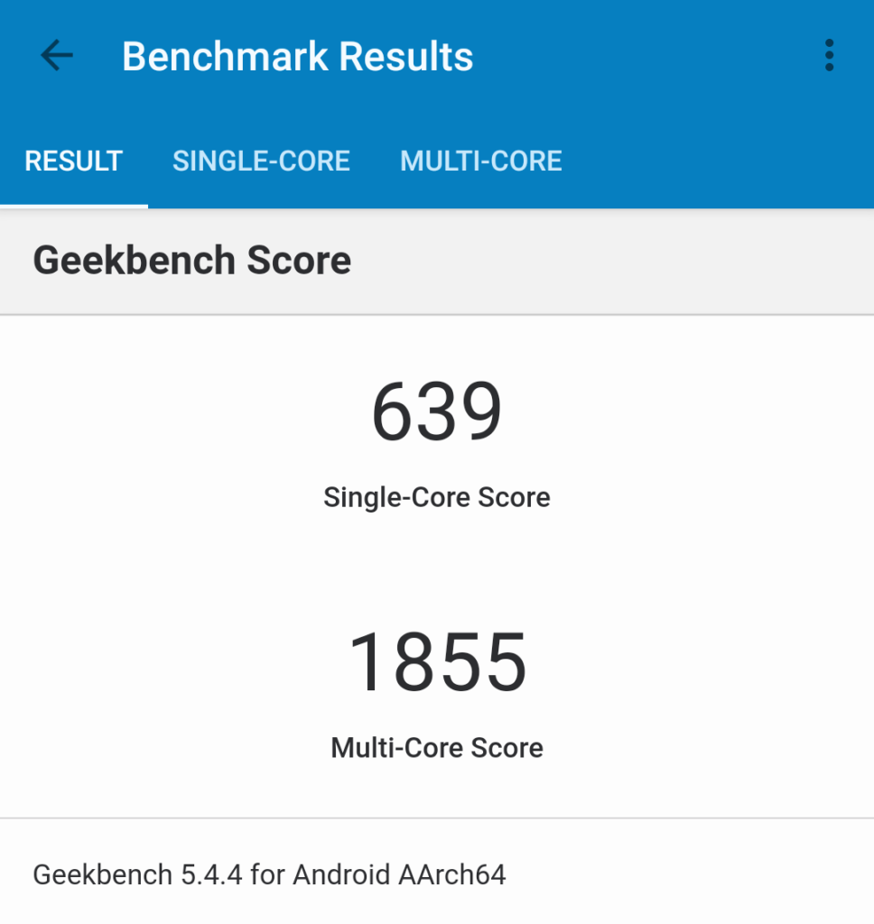 Motorola g52j 5GのCPU性能