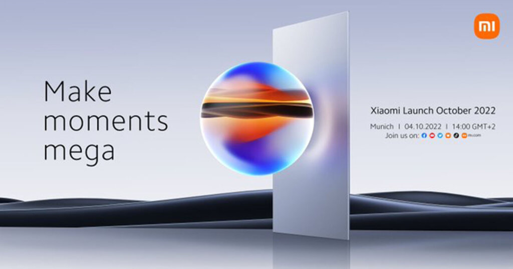 Xiaomiが10月4日に2億画素対応のXiaomi 12Tシリーズをリリース！