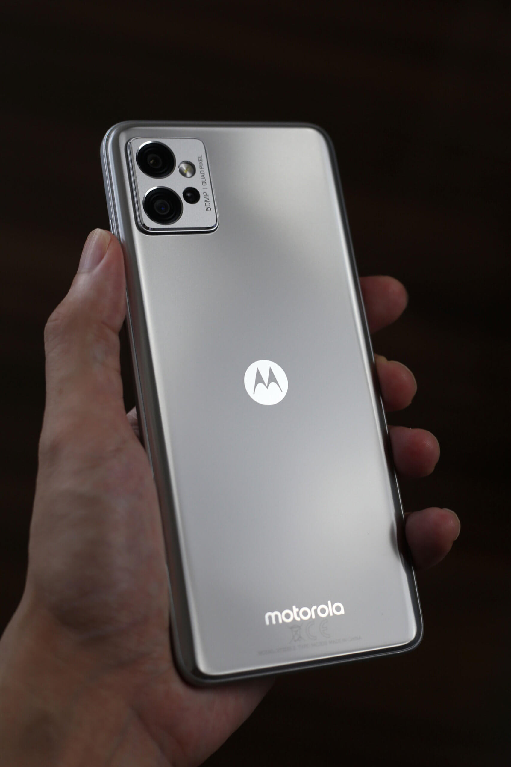 Motorola moto g32 サテンシルバー-