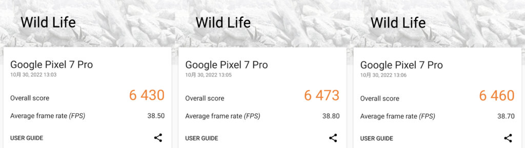Pixel 7 Proのゲーム性能