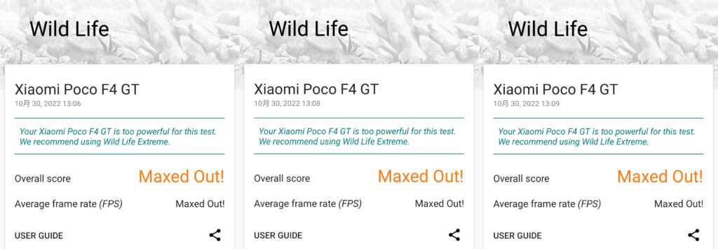 Xiaomi POCO F4 GTのゲーム性能