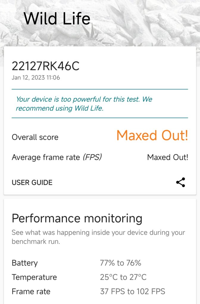 Redmi K60 Proのゲーム性能