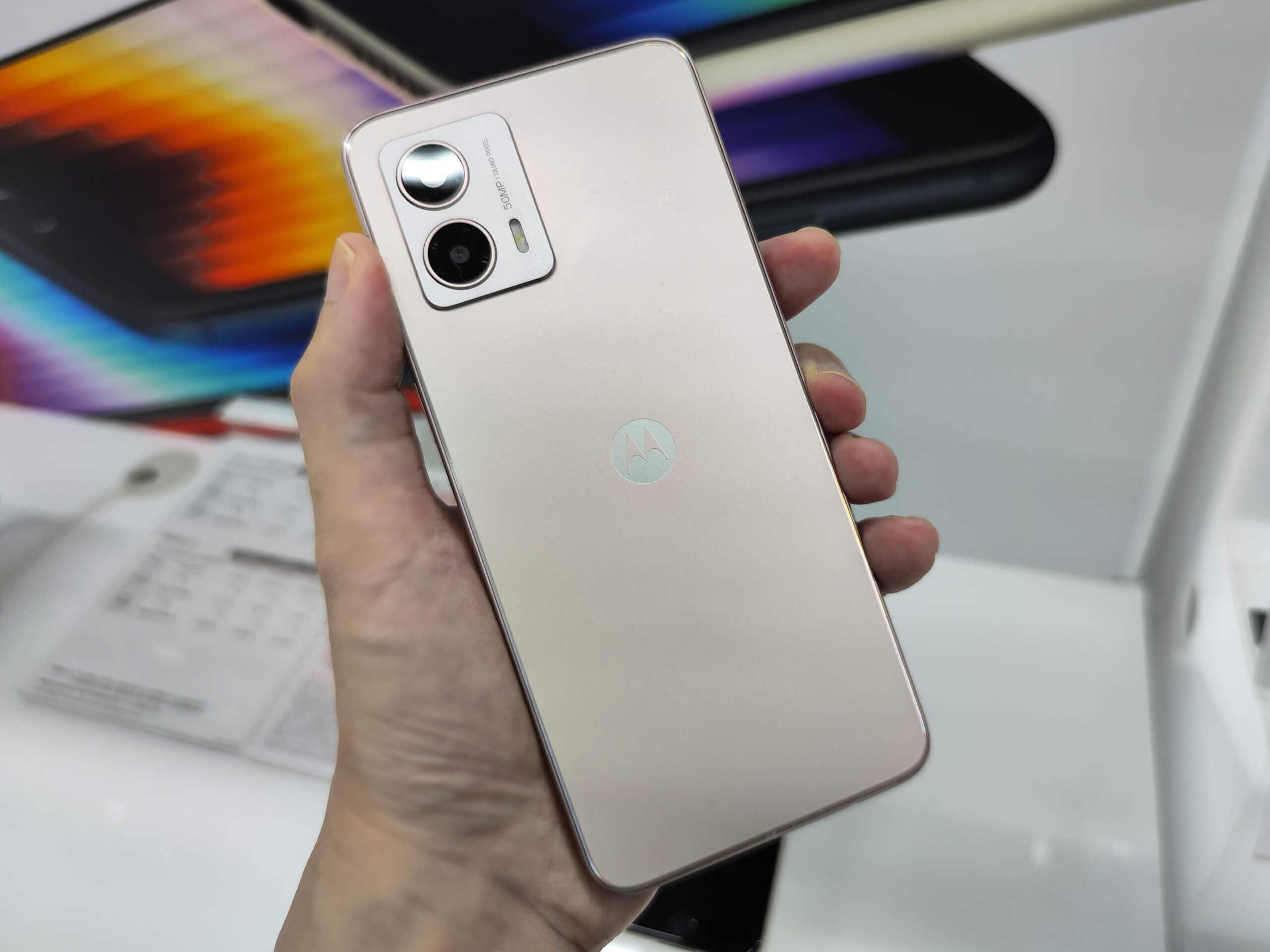 2台 moto g53y 5G インクブラック 128 GB Y!mobile - 携帯電話