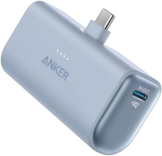 Anker Nano Power Bank (22.5W, Built-In USB-C Connector)
